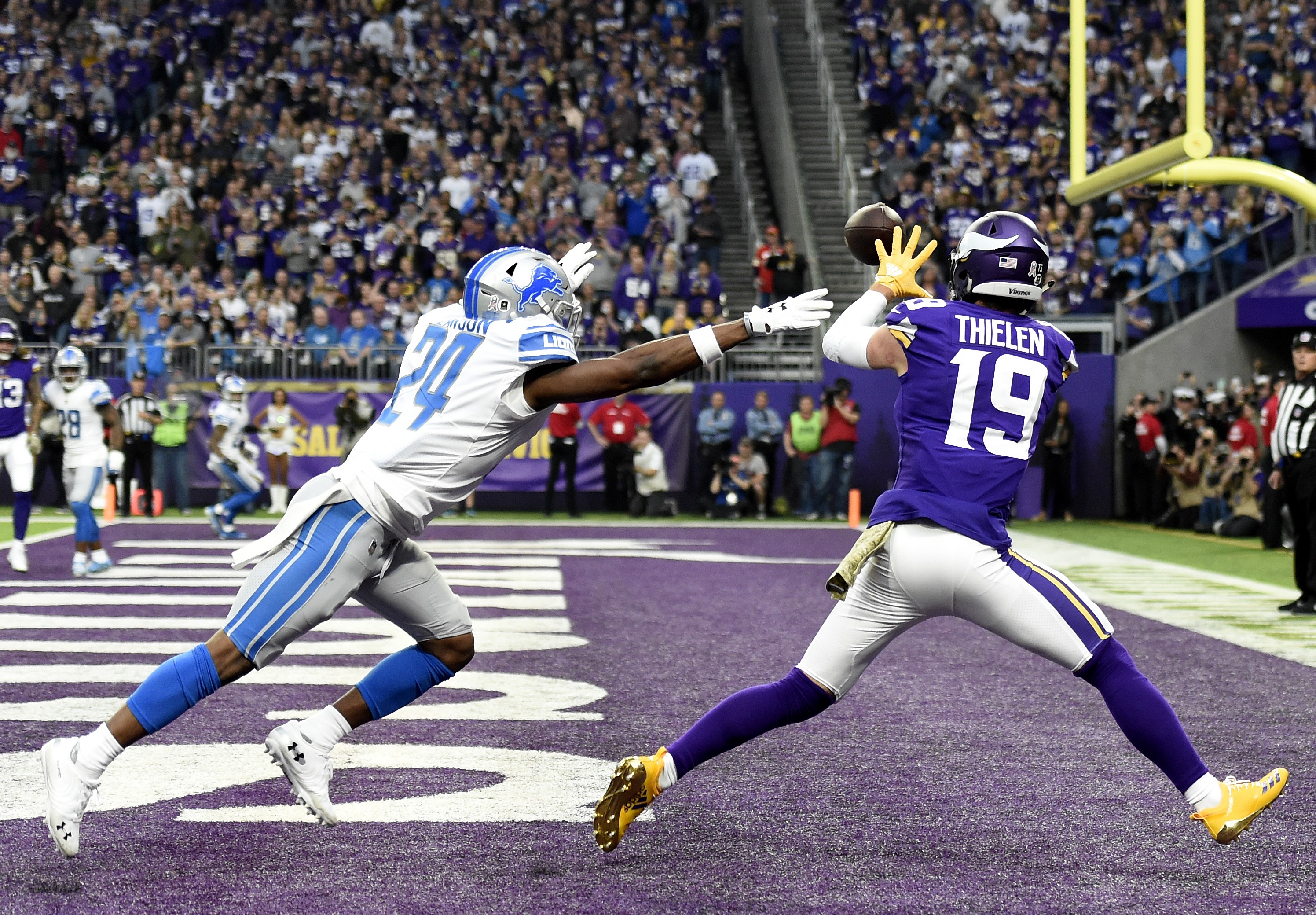 Detroit Lions v Minnesota Vikings
