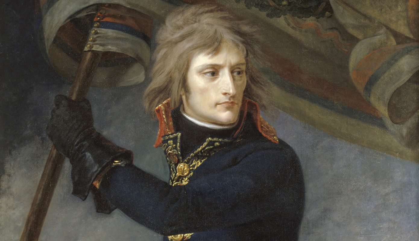 ‘General Napoleon Bonaparte on the Bridge at Arcole’ by Antoine-Jean Gros