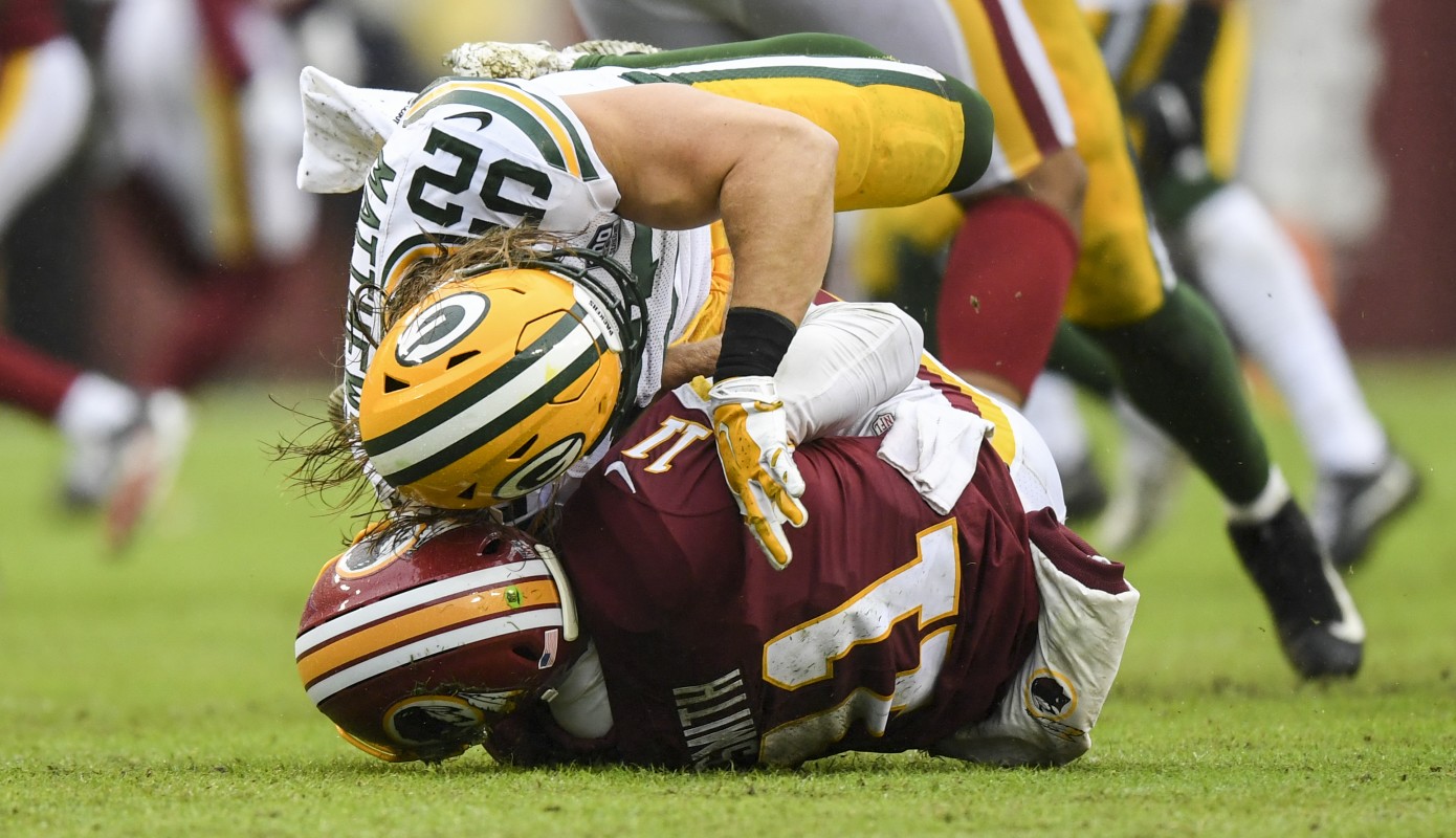 NFL-Green Bay Packers at Washington Redksins