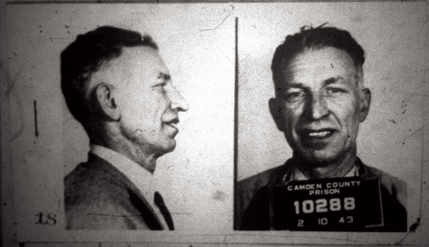 Mug shot from Frank La Salle’s prison stint on statutory rape charges in 1943, five years before he kidnapped Sally Horner.