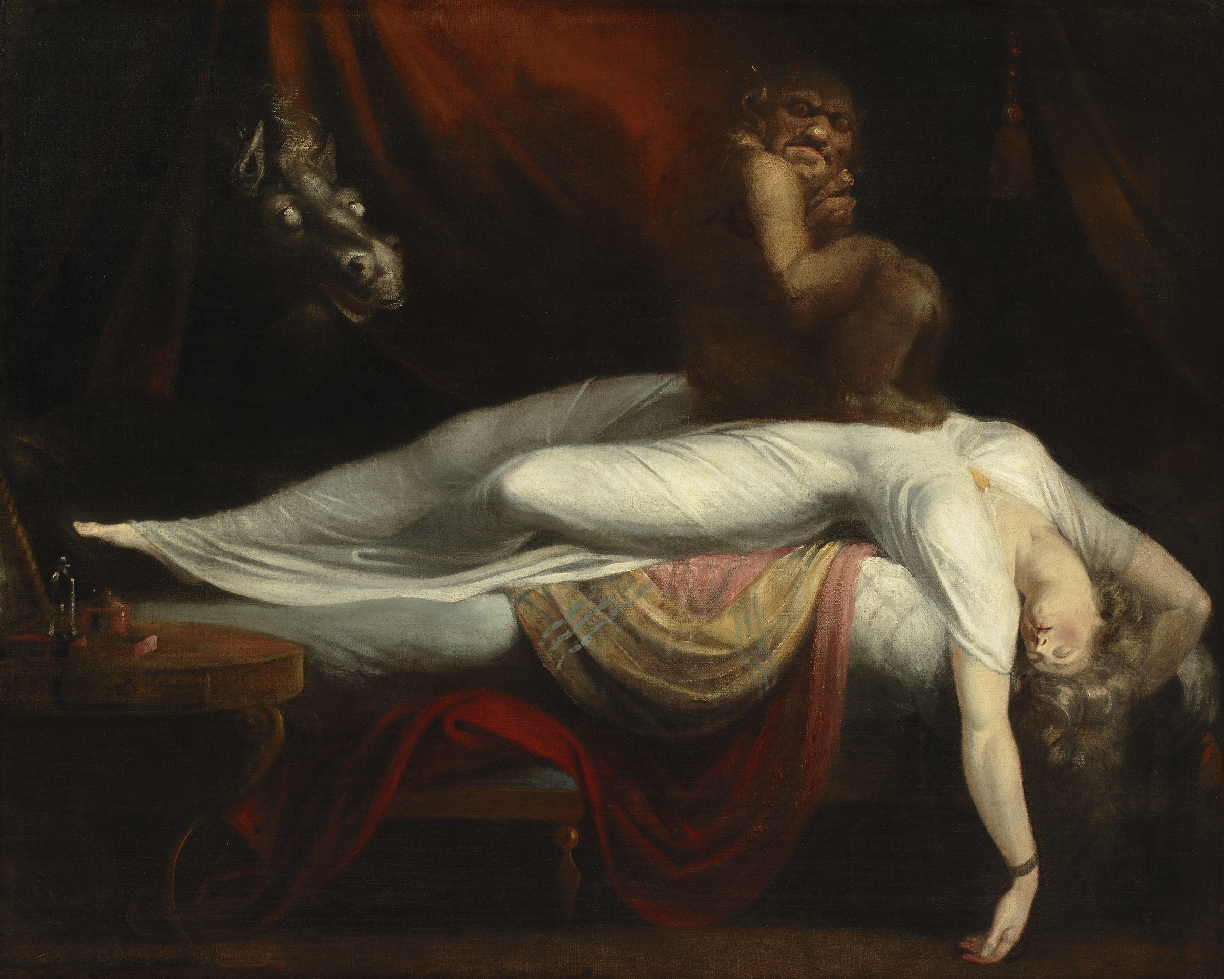 Henry Fuseli, ‘The Nightmare,’ (1781)