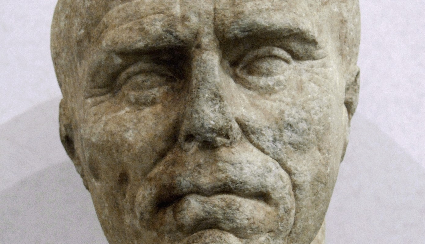 Bust of an elderly Roman