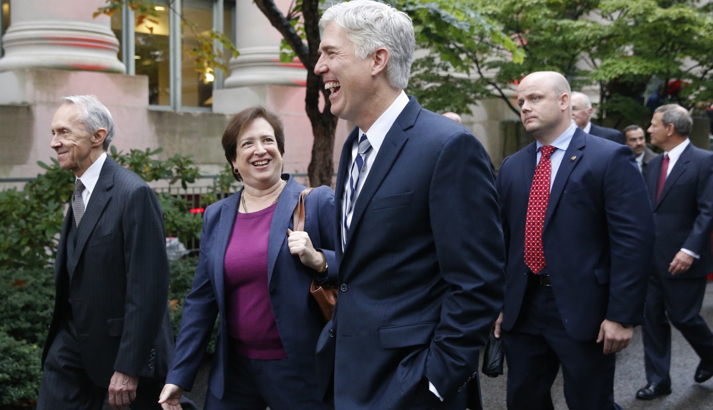 Neil Gorsuch Elena Kagan