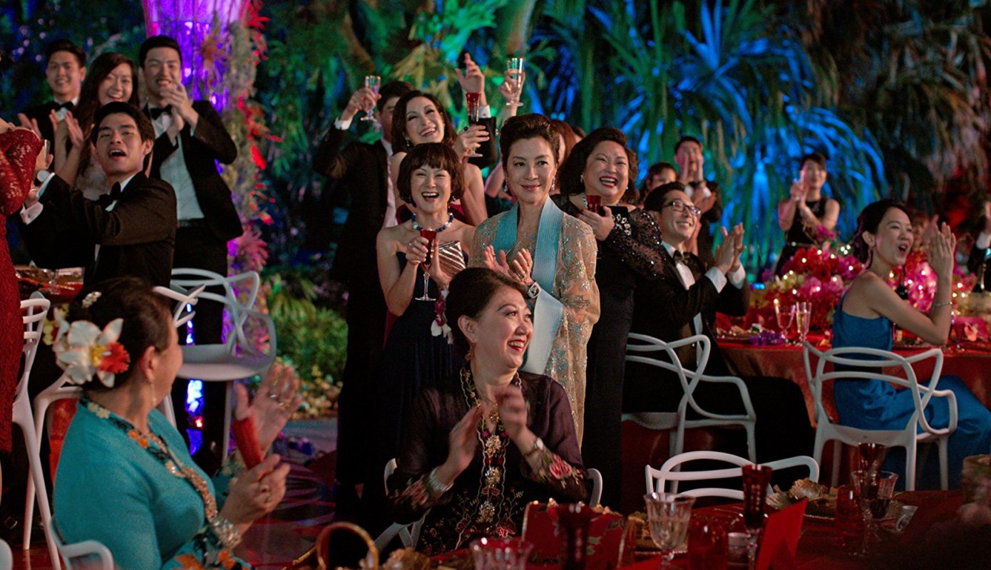 Michelle Yeoh in a scene from ‘Crazy Rich Asians’