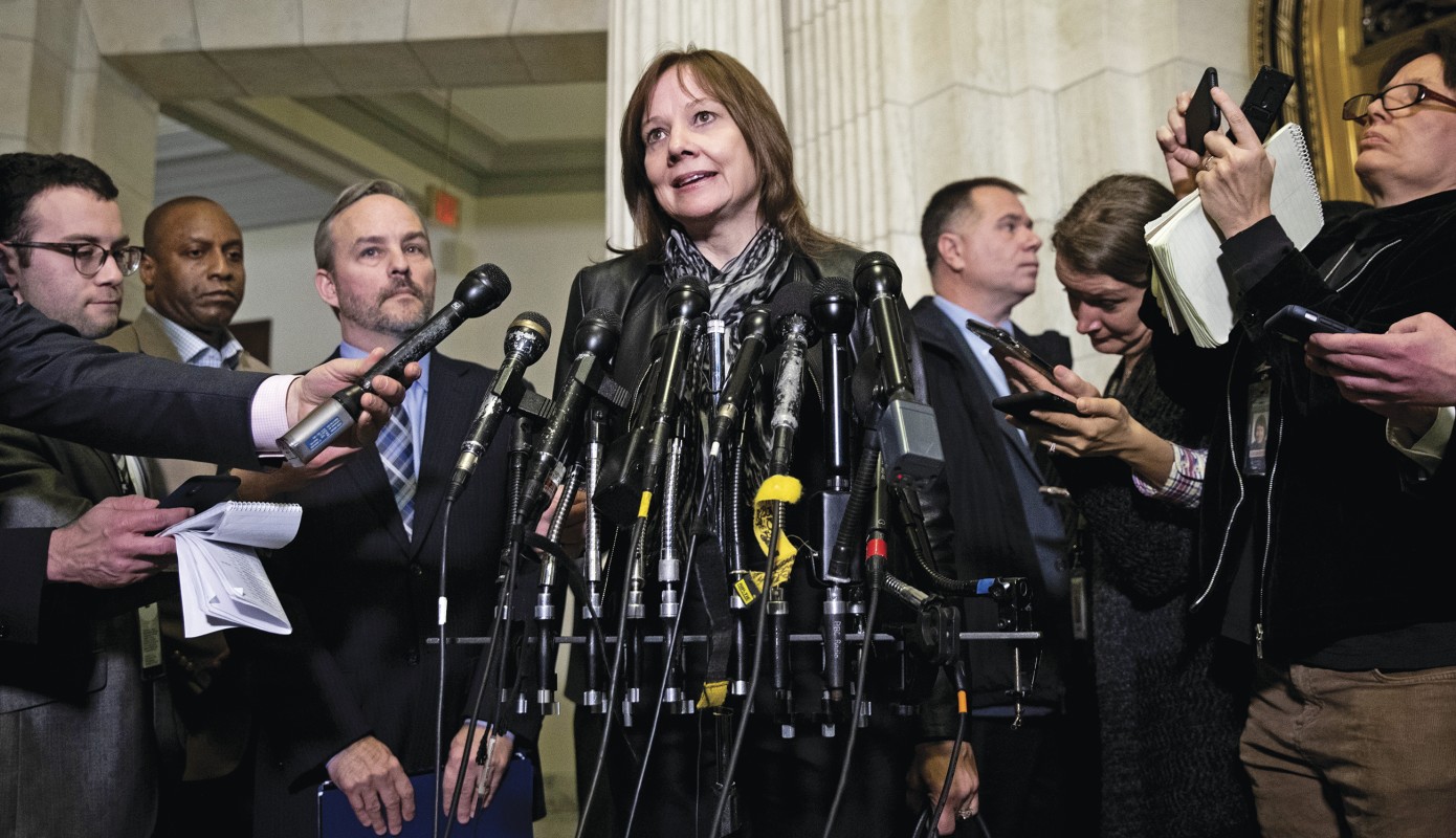 GM CEO Mary Barra Meets With Lawmakers On Capitol Hill