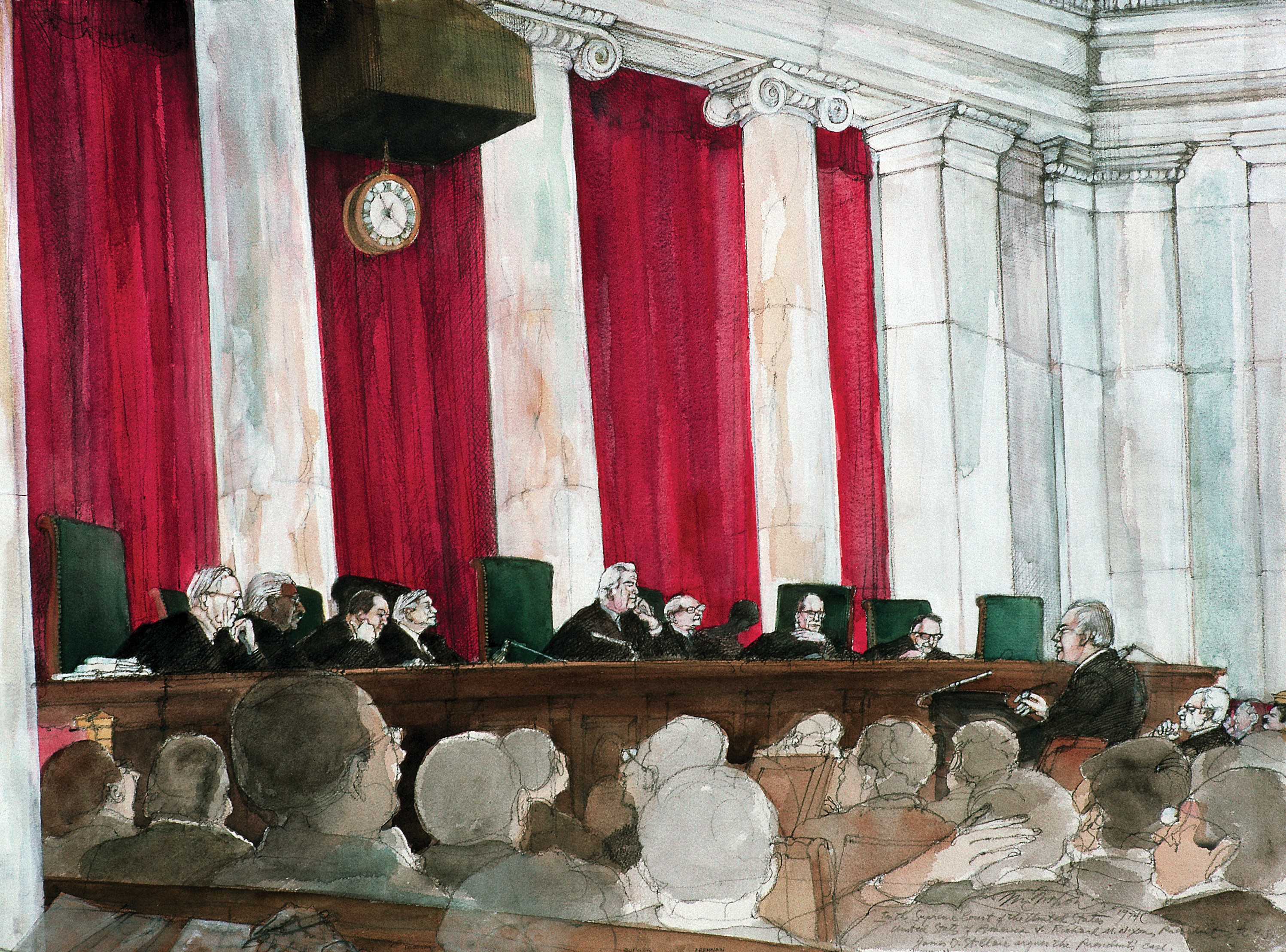 Supreme Court Art 1974 Nixon